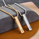 3D Bar Necklace